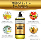 Cellulite Massage Oil with Massager Mitt - Image 3