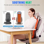 Shiatsu Back Massager with Heat, Massage Chair Pad Seat Cushion - Image 4