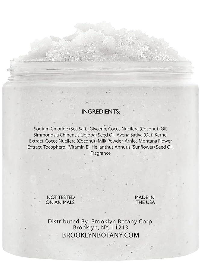 Brooklyn Botany Coconut Milk Body Scrub - Image 3