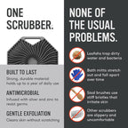 Sud Scrub® Antimicrobial Silicone Body Scrubber, Exfoliating Body Brush - Image 4