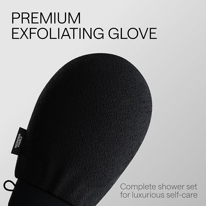 Korean Exfoliating Glove for Shower – Deep Body Scrubber & Face Exfoliator – - Image 2