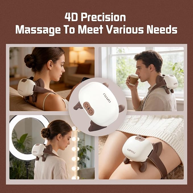 Neck Massager with Heat Portable Hand Massager - Image 7