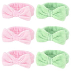 WHAVEL 6 Pack Spa Headbands by Whavel