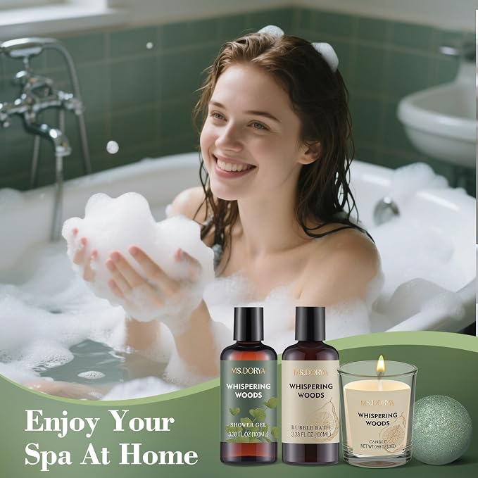Mothers Day Gift Baskets for Mom Spa Kit for Women 10 Pcs Birthday Gifts Set - Image 6