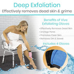 Vive Exfoliating Mitts for Body - Image 2