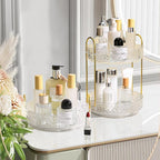Fangoo 3 Tiers Clear Rotating Makeup Organizer - Image 5
