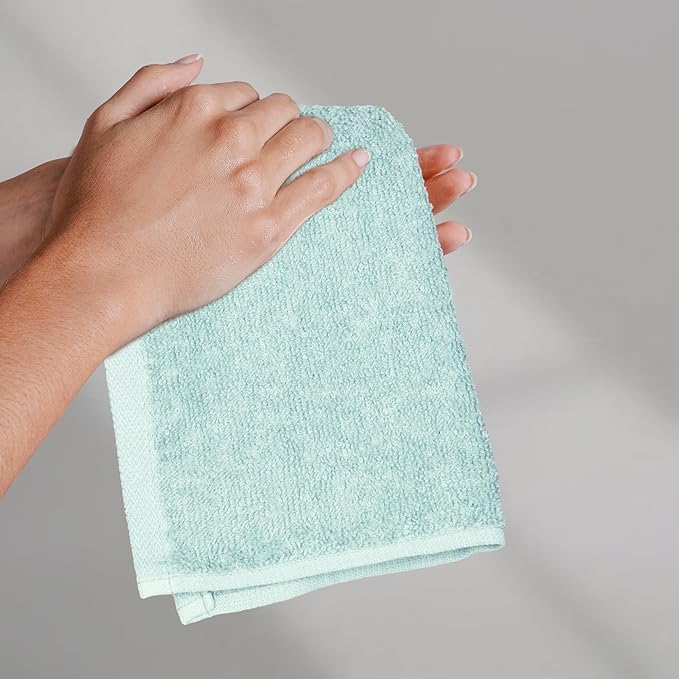 Amazon Basics Highly Absorbent 100% Cotton Washcloths - Image 6