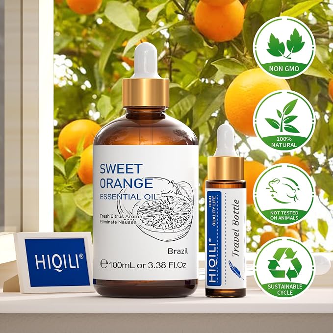 HIQILI 100ML Orange Essential Oil - Image 8