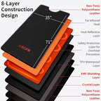 Low EMF Portable Infrared Sauna Blanket, Crystal Therapy Home Relaxation - Image 7