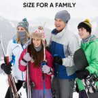 TICONN Neck Gaiter Face Cover Scarf, Neck Warmer Breathable Sun & Wind-proof - Image 5