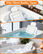 Full Body Bath Pillow for Bathtub, Thick Luxury Bathtub Cushion - Image 8