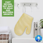 Honeycomb Exfoliating Bath Gloves - Image 5