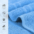 100% Cotton Salon Towel Set of 24|400 GSM|Soft Hand Towel|Bulk Hand |Cotton - Image 2