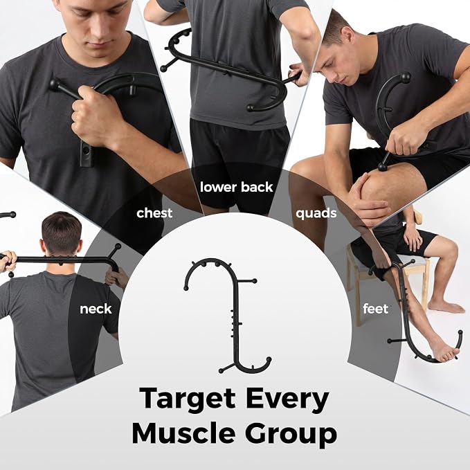 2-in-1 Detachable Trigger Point Massage Tool, Quick-Disassembly Design Massage - Image 6