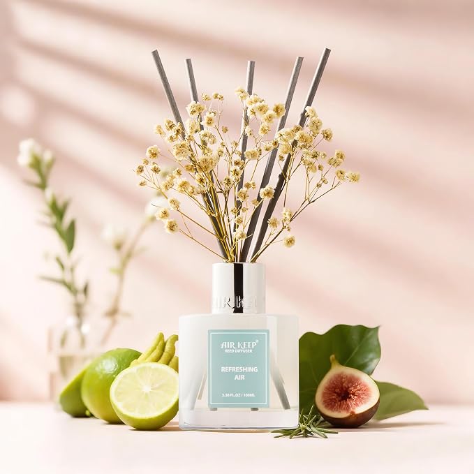 Airkeep Reed Diffuser Set, 3.38 fl oz - Image 3