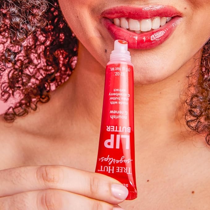Tree Hut Strawberry Sugarlips Lip Butter, Hydrating Lip Care - Image 8