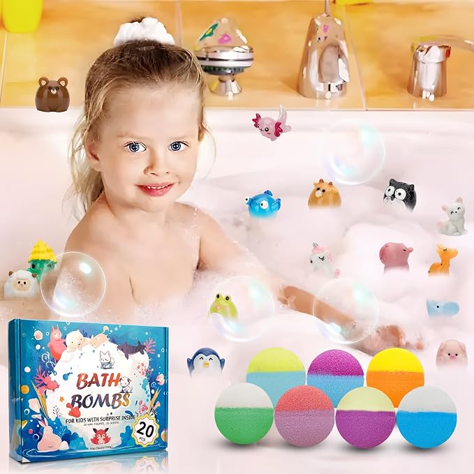 20 Pack Bath Bombs for Kids - Image 2