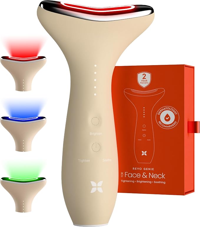 REVO Genie | 3-in-1 Face & Neck Beauty Massager by Revomadic