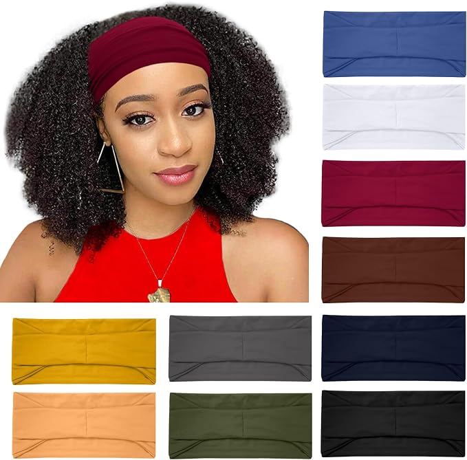 RITOPER Wide Headbands for Women Non Slip, Workout Yoga Running Womens Headband by RITOPER