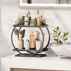 Bathroom Counter Organizer, 2 Tier Bathroom Organizer Countertop, Vanity Makeup - Image 4
