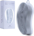 MainBasics Silicone Body Scrubber Dual-Sided Shower Loofah and Massaging Nodes by MainBasics