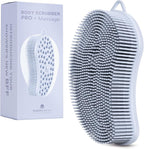 MainBasics Silicone Body Scrubber Dual-Sided Shower Loofah and Massaging Nodes by MainBasics