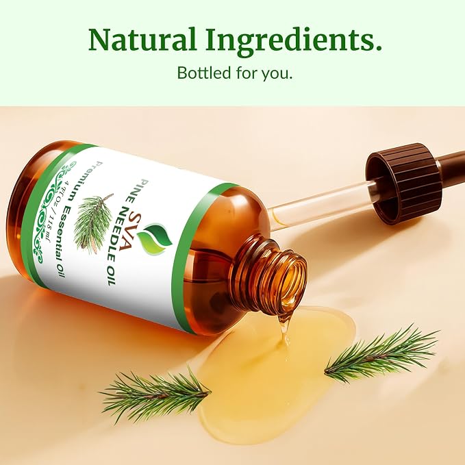 SVA Pine Needle Essential Oil – 4 Fl Oz – 100% Natural Pine Needle Oil - Image 8