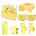 16 Pcs Skincare Headband Set, Face Washing Headband by XiuyingFeng