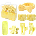 16 Pcs Skincare Headband Set, Face Washing Headband by XiuyingFeng