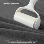 ecolook Bath Towels Set of 4, 100% Cotton, 27 x 55 Inches, Quick-Drying & - Image 5