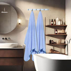 2 Pack Bath Towel Set, Waffle Bath Towel Set, Microfiber Super Soft Highly - Image 5