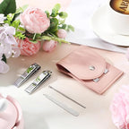 Geosar 12 Sets Manicure Set Bulk Nail Clippers Pedicure Kit Stainless Steel - Image 7