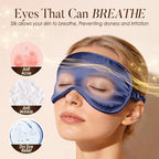 LULUSILK Mulberry Silk Sleep Eye Mask Blindfold - Image 5