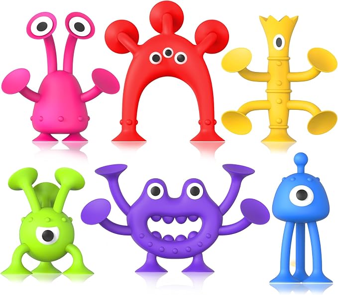 Baby Bath Toys Suction Toy: No Hole Bath Toy by Richtim
