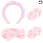 CAVETEE 6 Pack Spa and Makeup Headbands by CAVETEE