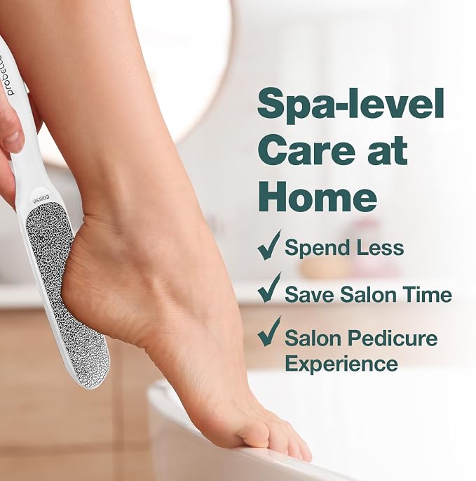 Probelle Double Sided Multidirectional Nickel Foot File Callus Remover - Image 3