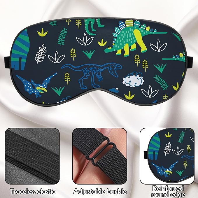2 PCS Sleep Eye Mask Silk Sleeping Soft - Image 4