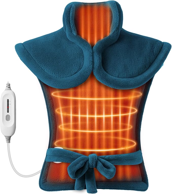 COMFIER Large Heating Pad for Back, FSA Eligible HSA Heating Pad for Neck and by COMFIER