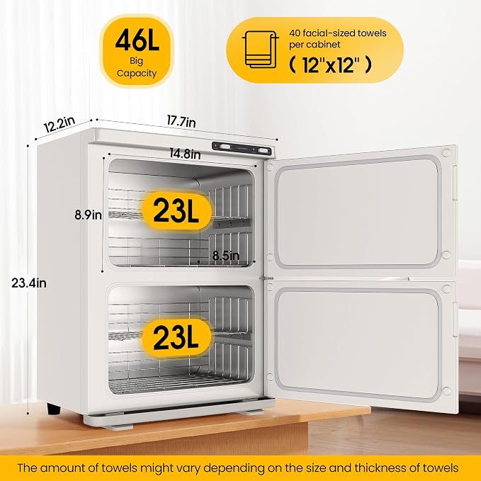 Hot Towel Warmer SalonDepot 46L Large Capacity Spa Towel Warmer - Image 5