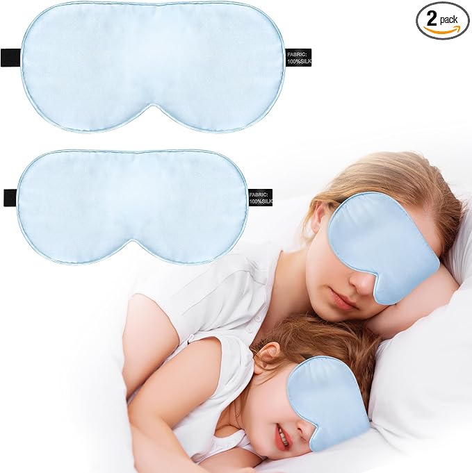 Silk Sleep Mask Eye Cover, 100% Real Natural Eye Mask by Unknown