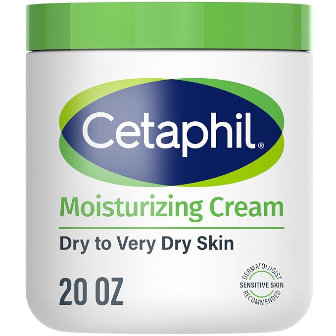 Cetaphil Face & Body Moisturizer, Hydrating Moisturizing Cream by Cetaphil