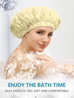 Years calm Reusable Waterproof Shower Caps - Image 9