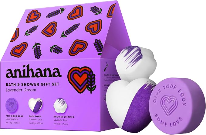ANIHANA Lavender Dream Bath & Shower Gift Set by Anihana