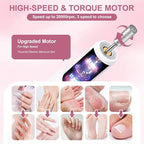 Professional Manicure Pedicure Kit, Electric Nail Drill - Image 2