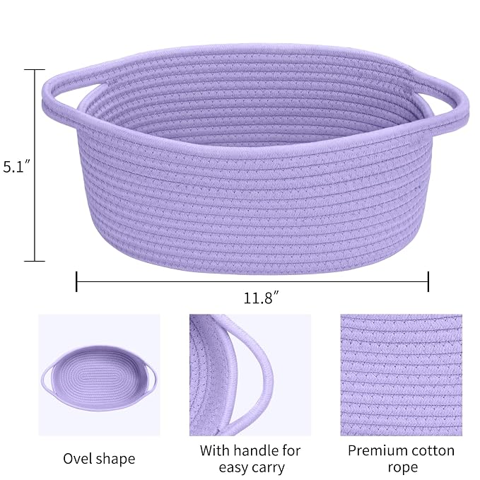 ABenkle Small Basket with Handles - Image 2