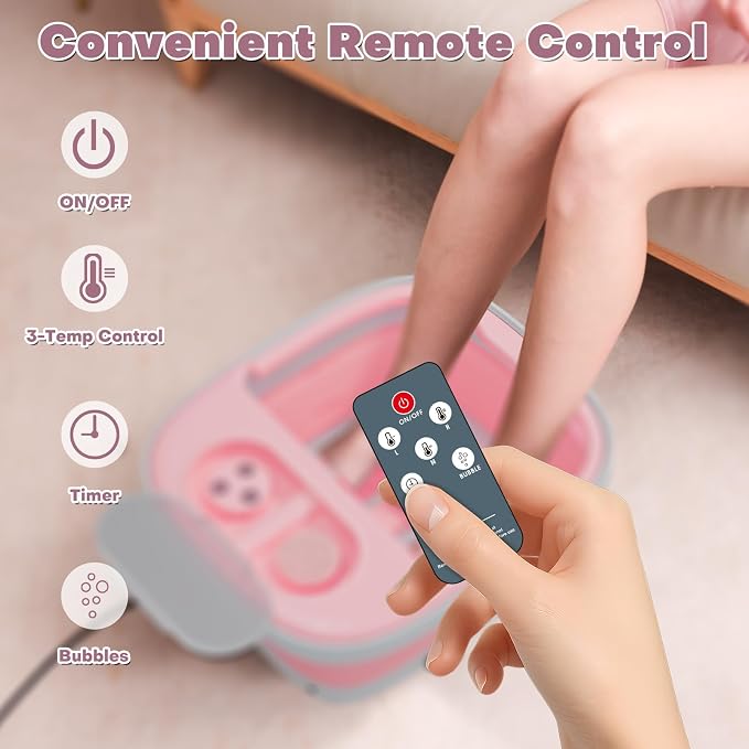 Collapsible Foot Spa Bath Massager - Image 3