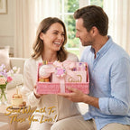 32 Pcs Mother's Day Gift, Rose Bath and Body Gift Basket - Image 6