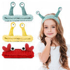 WLLHYF 2 Pack Spa Headband Makeup Brush Set, Bowknot Hair Bands - Image 8