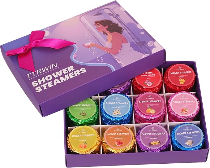 Shower Steamers Aromatherapy 24 Pack Shower Bombs - Image 2