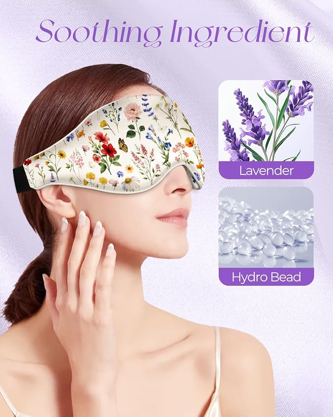 Miss Adola Silk Weighted Eye Mask - Image 4